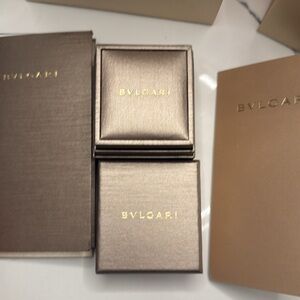 Bvlgari gift box from earrings